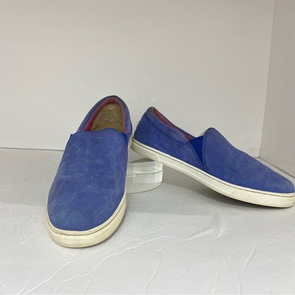 UGG Shoes - Ugg Blue Suede Slip On Skater Sneakers
Size 9.5